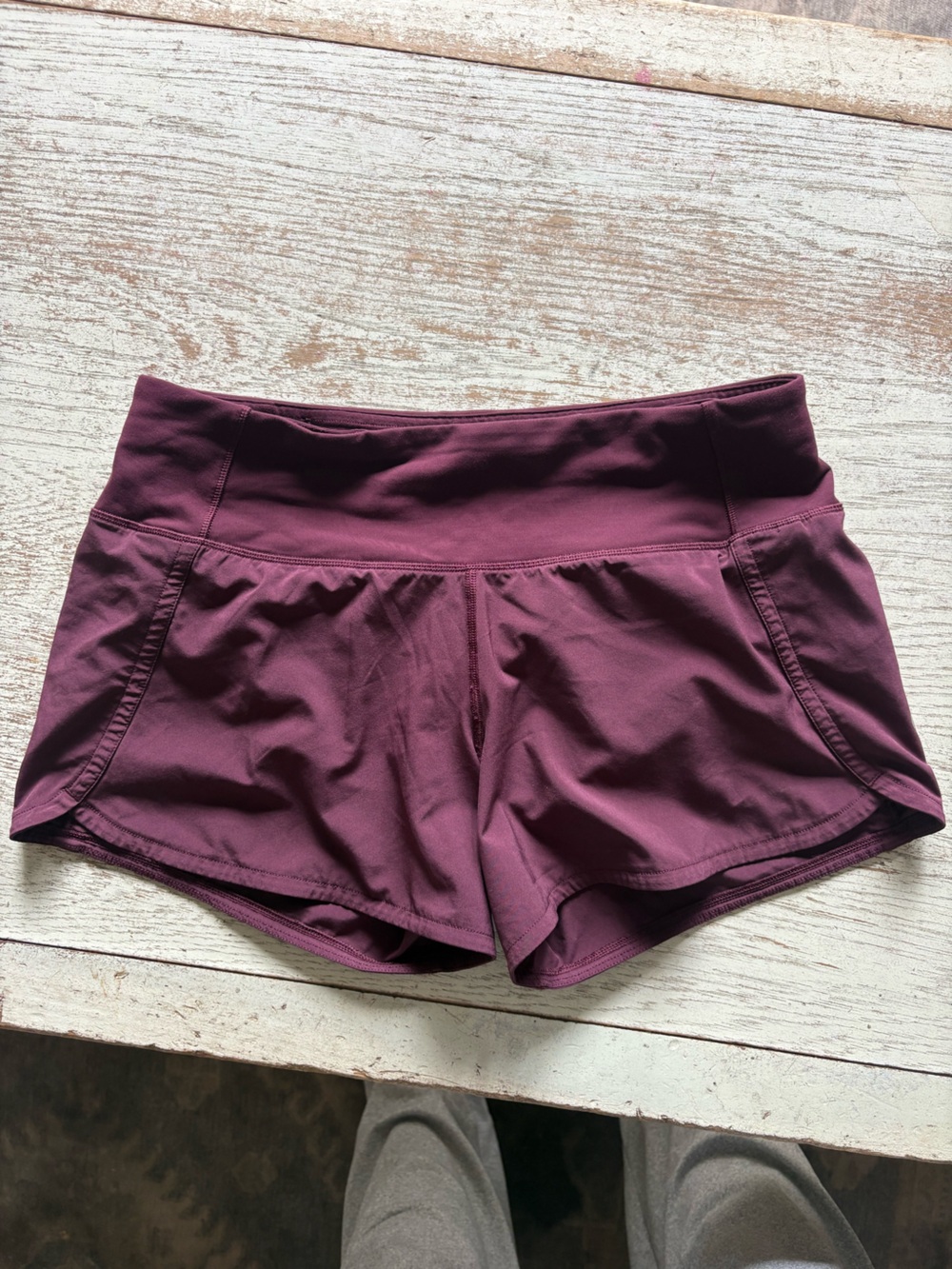 lululemon athletica Plum Run Times  Shorts